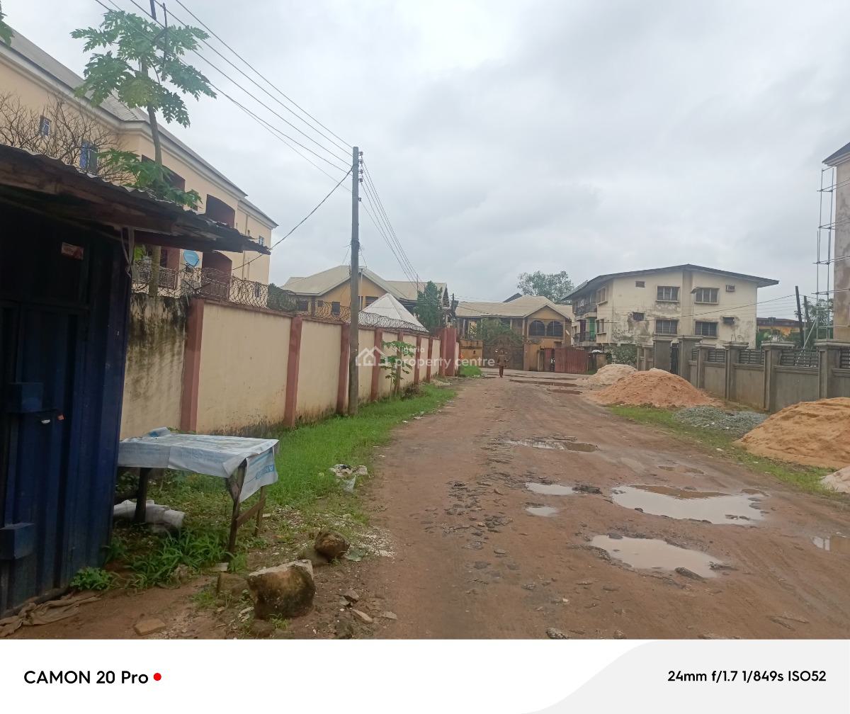 Fully Fenced and Gated Parcel of Land Measuring 456sqms, Ikenegbu Extension Layout (estate), By St Johns Lab, Mcc Road, Owerri Municipal, Imo, Mixed-use Land for Sale