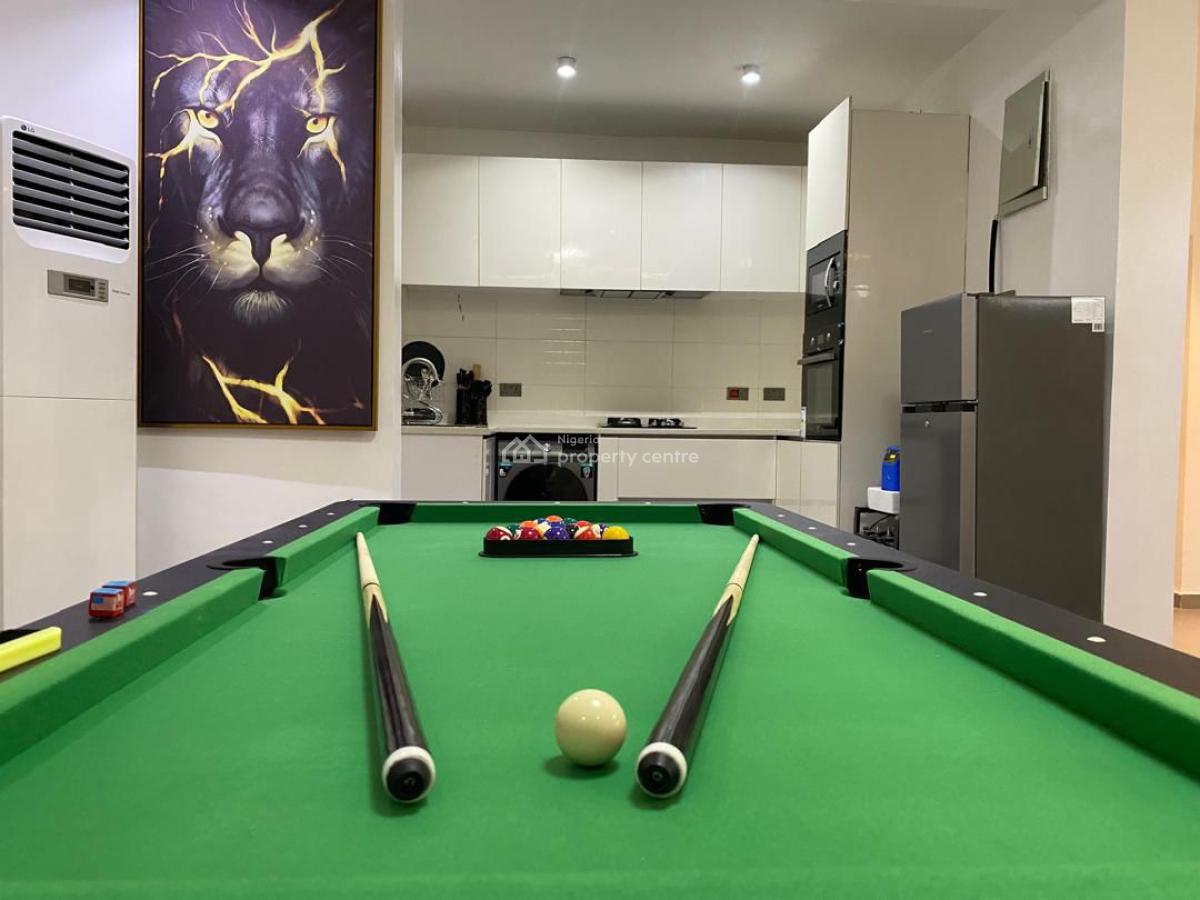 Luxurious 2 Bedroom Apartment with Ps5 & Snooker Board, Ikate, Lekki, Lagos, Flat / Apartment Short Let