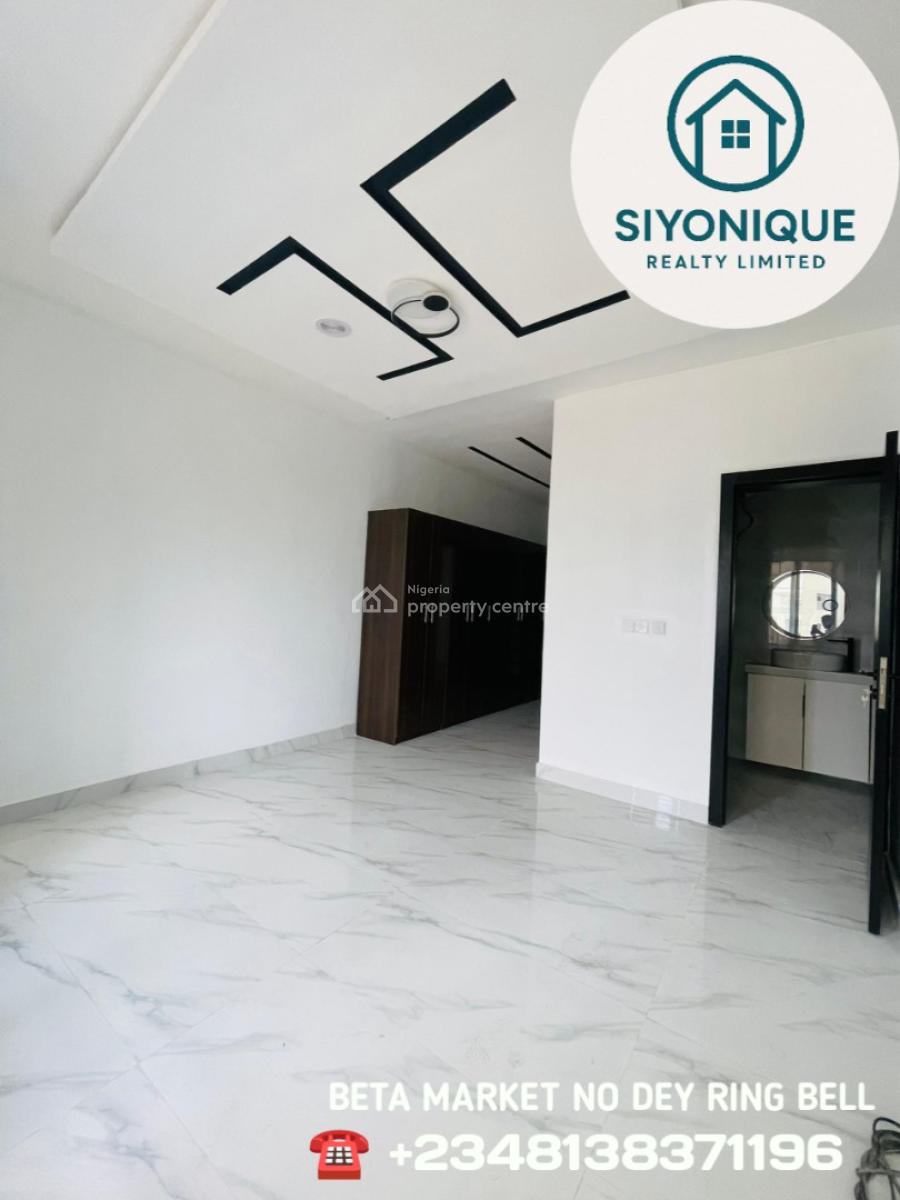 Modestly Finished Luxury 4 Bed Semi- Detached Duplex with Bq, Chevron Lekki Lagos, Lekki, Lagos, Semi-detached Duplex for Sale