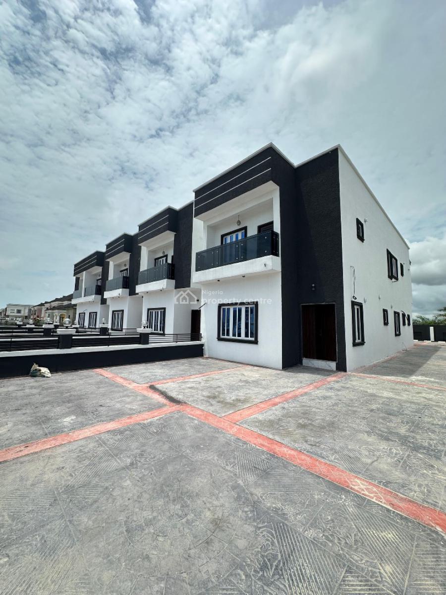 4 Bedroom Self Compound Terraced Duplex with Bq, Amen Estate Phase 2, Ibeju Lekki, Lagos, Terraced Duplex for Sale