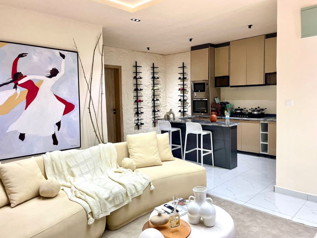 Luxury 2 Bedroom Apartment with Ps5 & 24 Hours Electricity, Chevron, Lekki, Lagos, Flat / Apartment Short Let