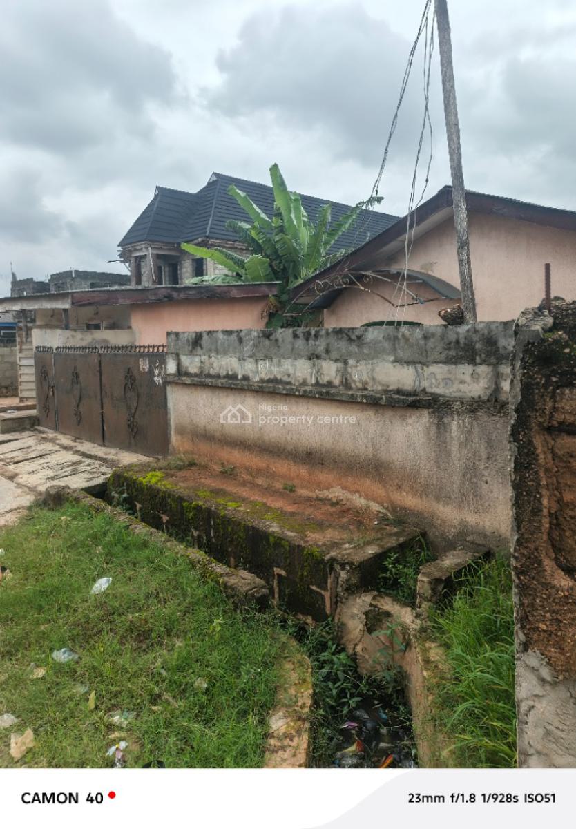 3 Bedrooms Bungalow on a Half Plot of Land, Off Ijedodo Road, Close to Fire Junction, Ijegun, Ikotun, Lagos, Detached Bungalow for Sale