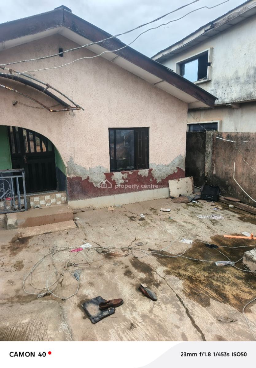 3 Bedrooms Bungalow on a Half Plot of Land, Off Ijedodo Road, Close to Fire Junction, Ijegun, Ikotun, Lagos, Detached Bungalow for Sale