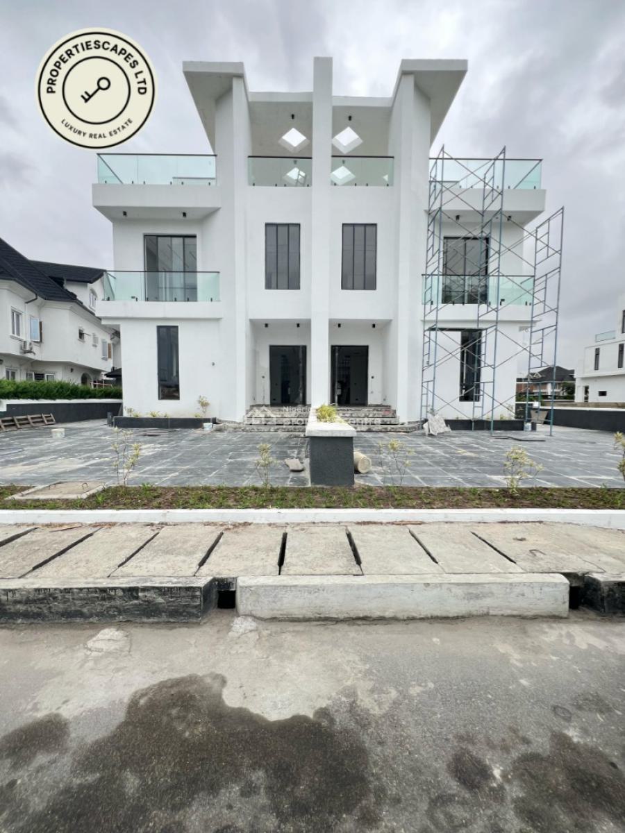 5 Bedroom Semi Detached Duplex with Swimming Pool, Cinema, Gym, Bq, Ikate, Lekki, Lagos, Semi-detached Duplex for Sale