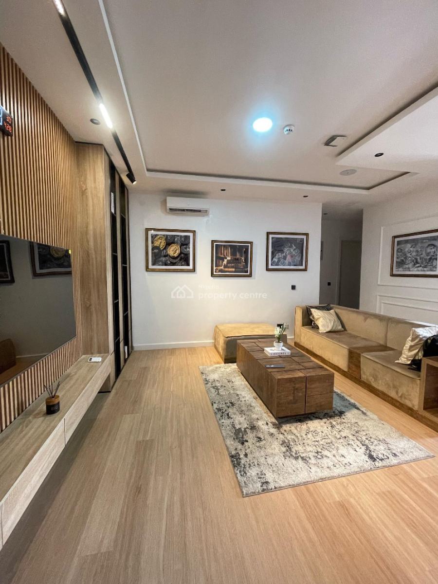 Minimalist Two 2 Bedroom Waterfront/cityview Apartment with Balcony, Lekki Phase 1, Lekki, Lagos, Flat / Apartment Short Let
