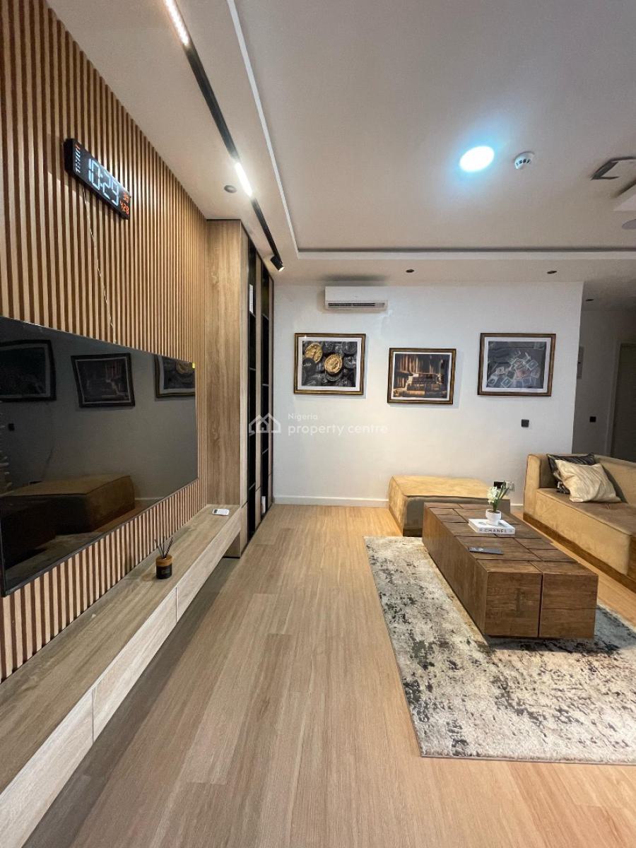 Minimalist Two 2 Bedroom Waterfront/cityview Apartment with Balcony, Lekki Phase 1, Lekki, Lagos, Flat / Apartment Short Let