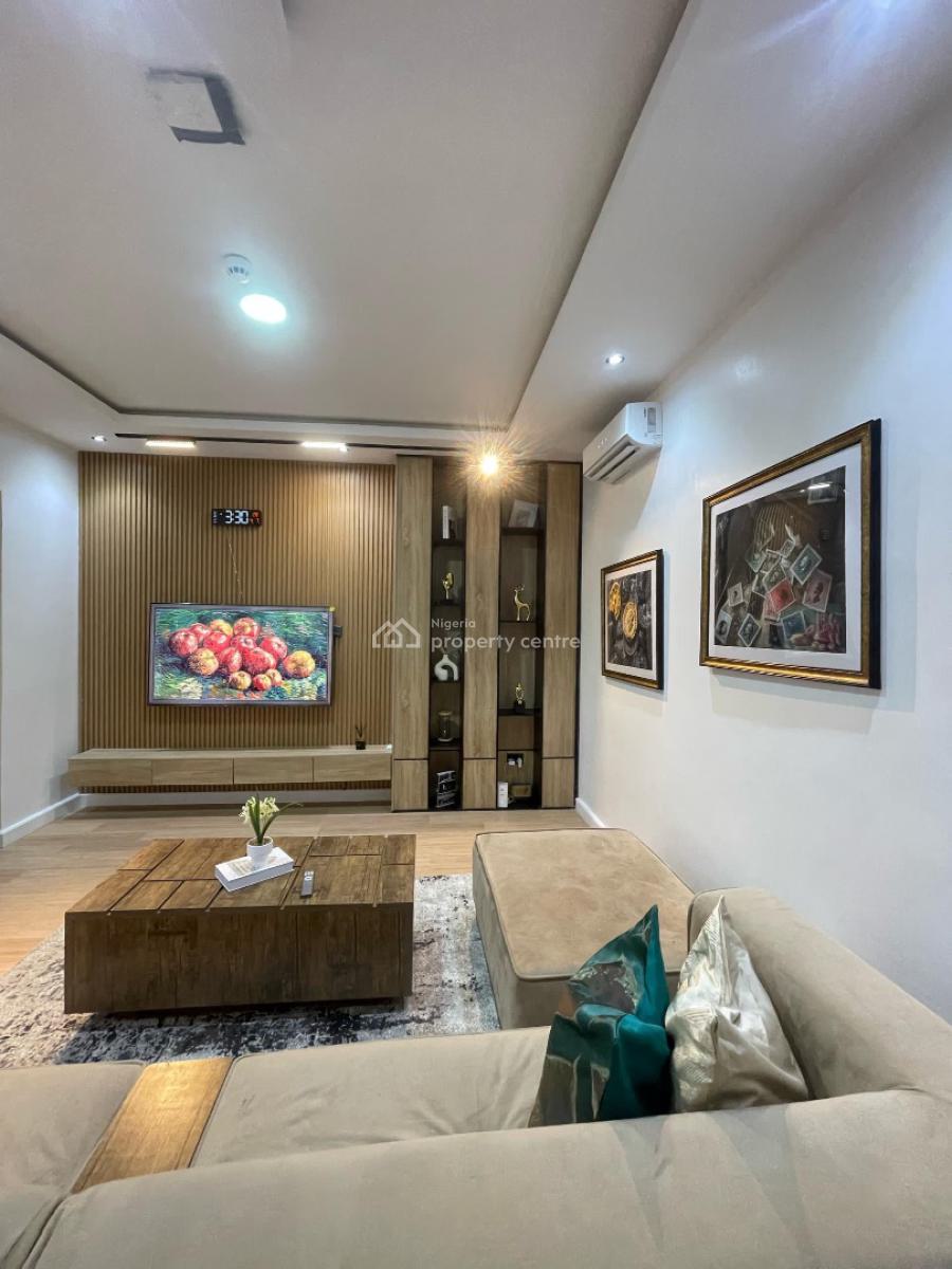 Minimalist Two 2 Bedroom Waterfront/cityview Apartment with Balcony, Lekki Phase 1, Lekki, Lagos, Flat / Apartment Short Let