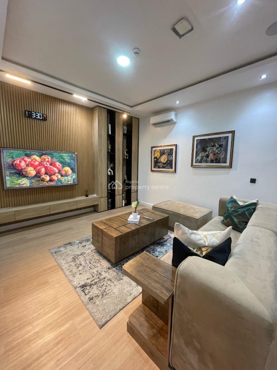 Minimalist Two 2 Bedroom Waterfront/cityview Apartment with Balcony, Lekki Phase 1, Lekki, Lagos, Flat / Apartment Short Let