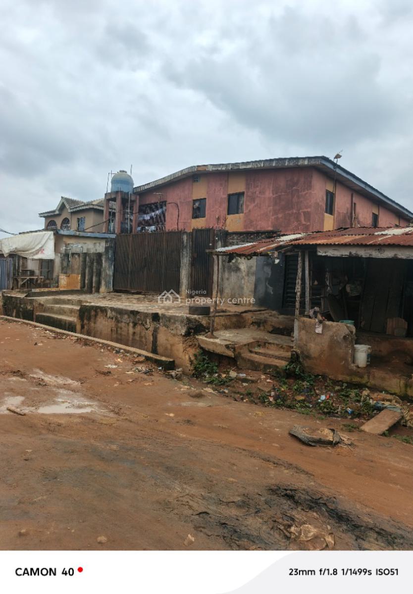 Block of Flats on a Plot of Land, Off Ijegamo Road, Close to Ijegun Bus-stop, Ijegun, Ikotun, Lagos, Block of Flats for Sale