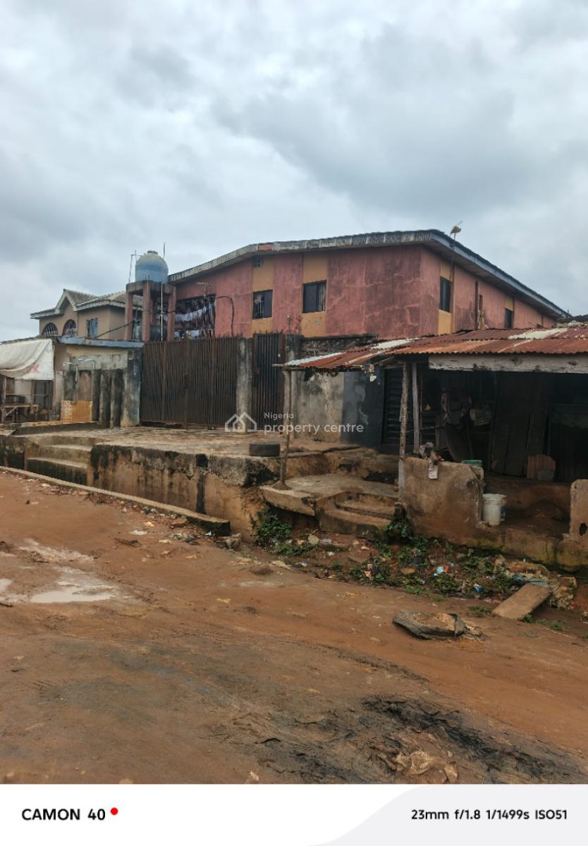 Block of Flats on a Plot of Land, Off Ijegamo Road, Close to Ijegun Bus-stop, Ijegun, Ikotun, Lagos, Block of Flats for Sale