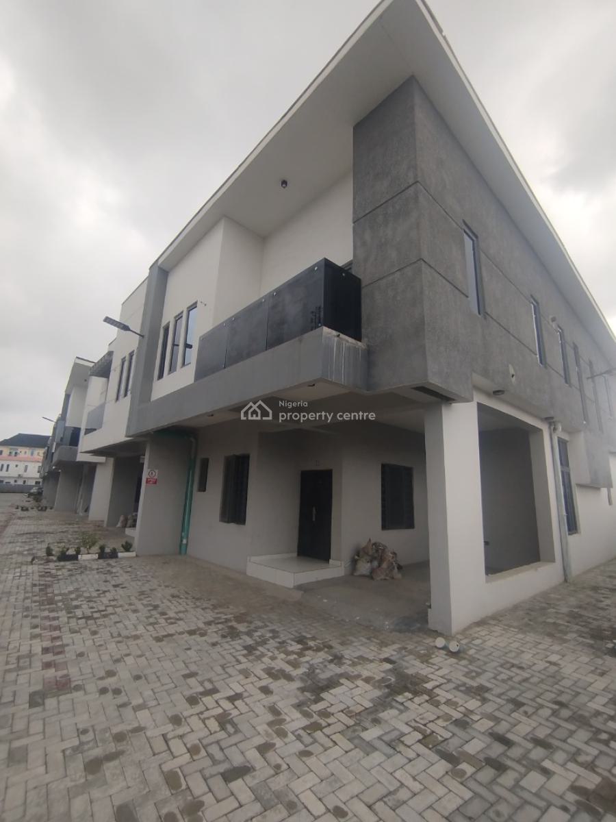 Newly Built, Fully Serviced 4-bedroom Semi Detached House with Bq, Addo Road, Ajah, Lagos, House for Rent