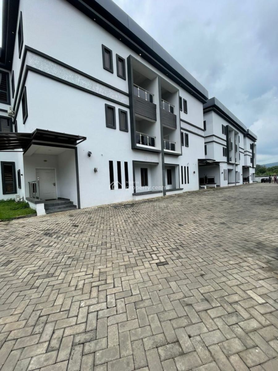 Fully Furnished & Serviced 4bedroom Terrace Duplex with Bq and a Pool, Maitama District, Abuja, Terraced Duplex for Rent