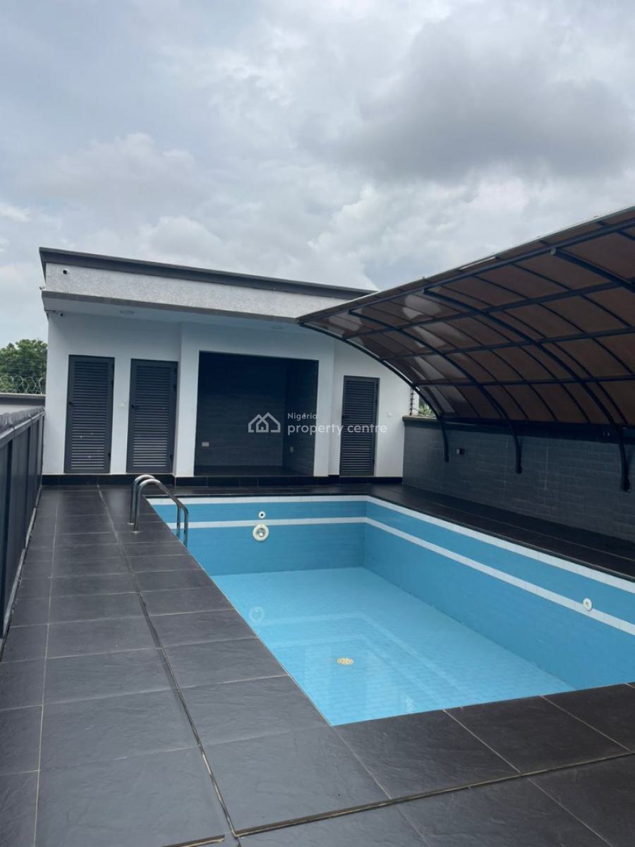 Fully Furnished & Serviced 4bedroom Terrace Duplex with Bq and a Pool, Maitama District, Abuja, Terraced Duplex for Rent