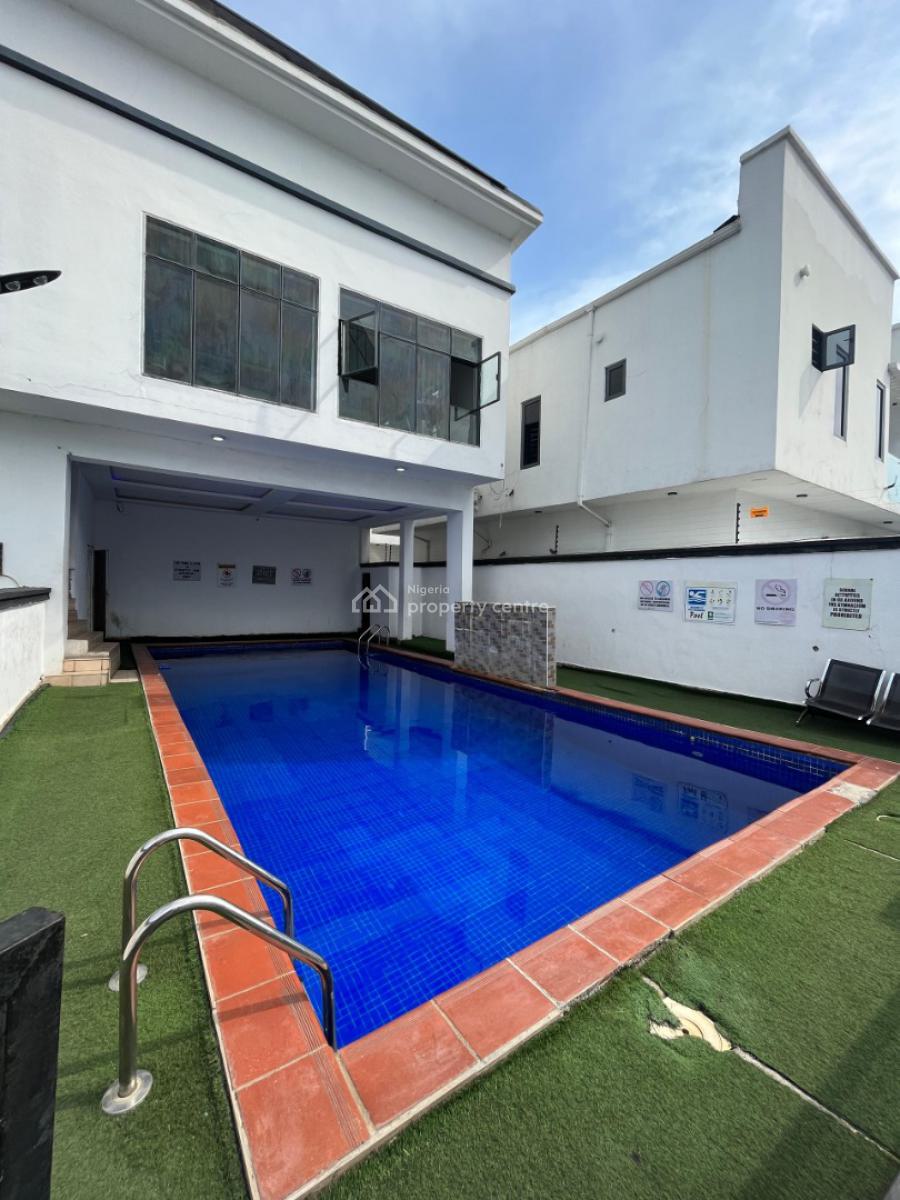 4 Bedroom Terrace Duplex with a Bq, Swimming Pool, Orchid Road, Lekki, Lagos, Terraced Duplex for Rent