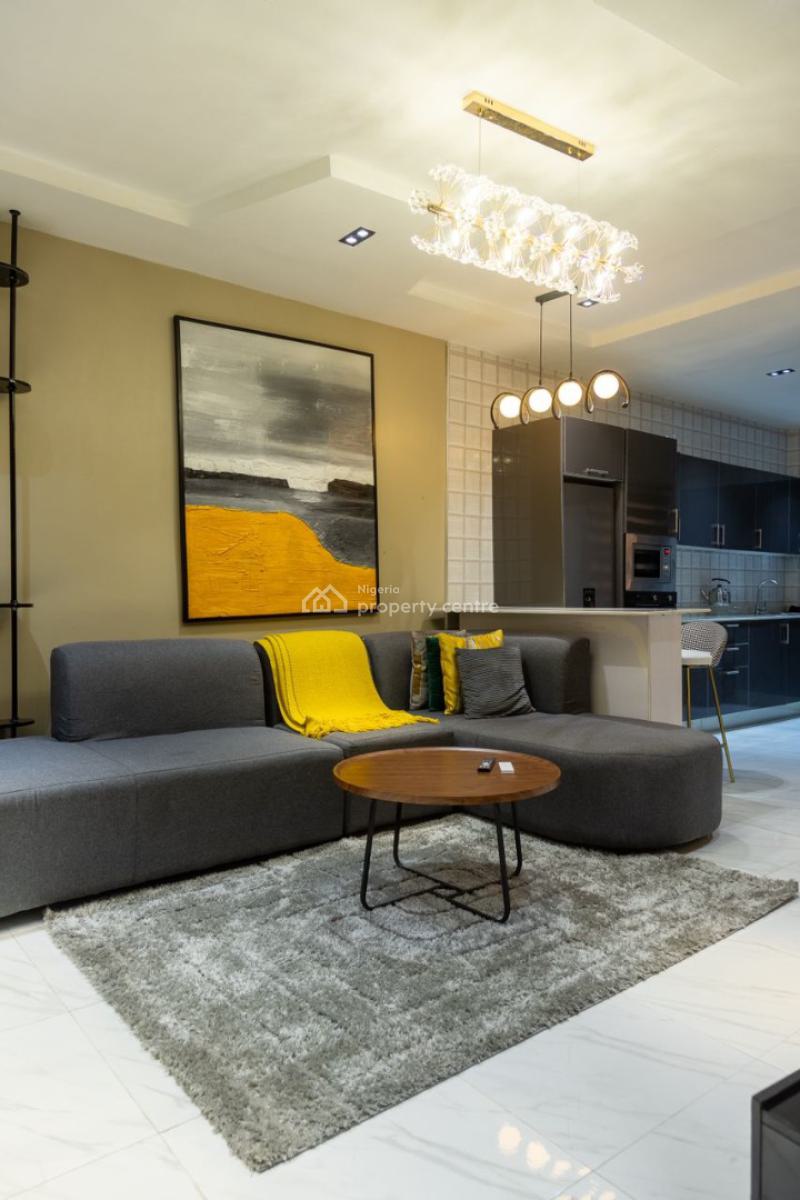 Luxury 1 Bedroom with Swimming Pool, Gym & Balcony, Lekki Phase 1, Lekki, Lagos, Flat / Apartment Short Let