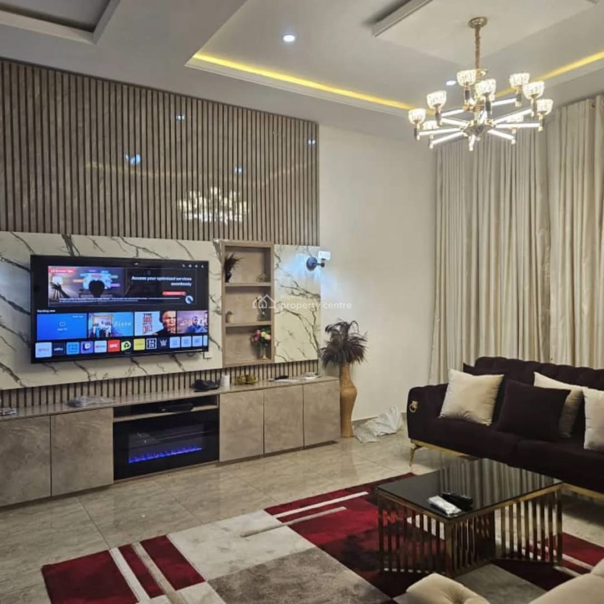Luxurious 4 Bedroom Fully Furnished Terrace Duplex, Bq, Serene Vicinity, Maitama Main, Maitama District, Abuja, Terraced Duplex for Rent