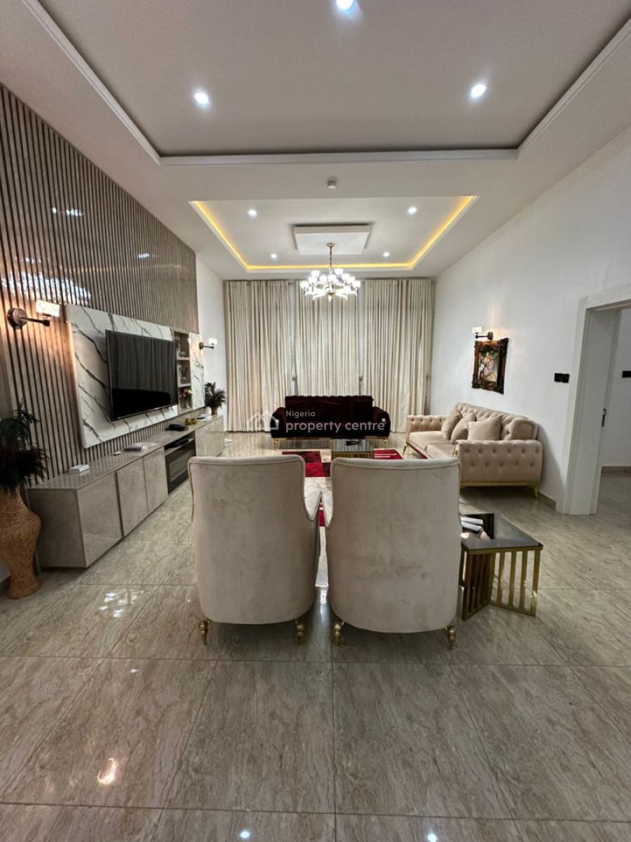 Luxurious 4 Bedroom Fully Furnished Terrace Duplex, Bq,serene Vicinity, Main, Maitama District, Abuja, Terraced Duplex for Rent