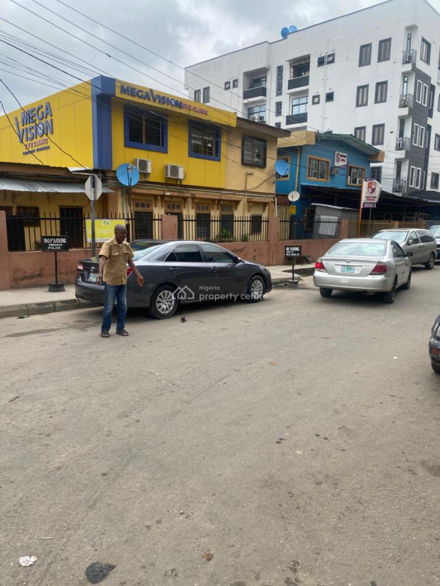 Decent 2 Block of Buildings on a Corner Piece Land, Yaba, Lagos, House for Sale