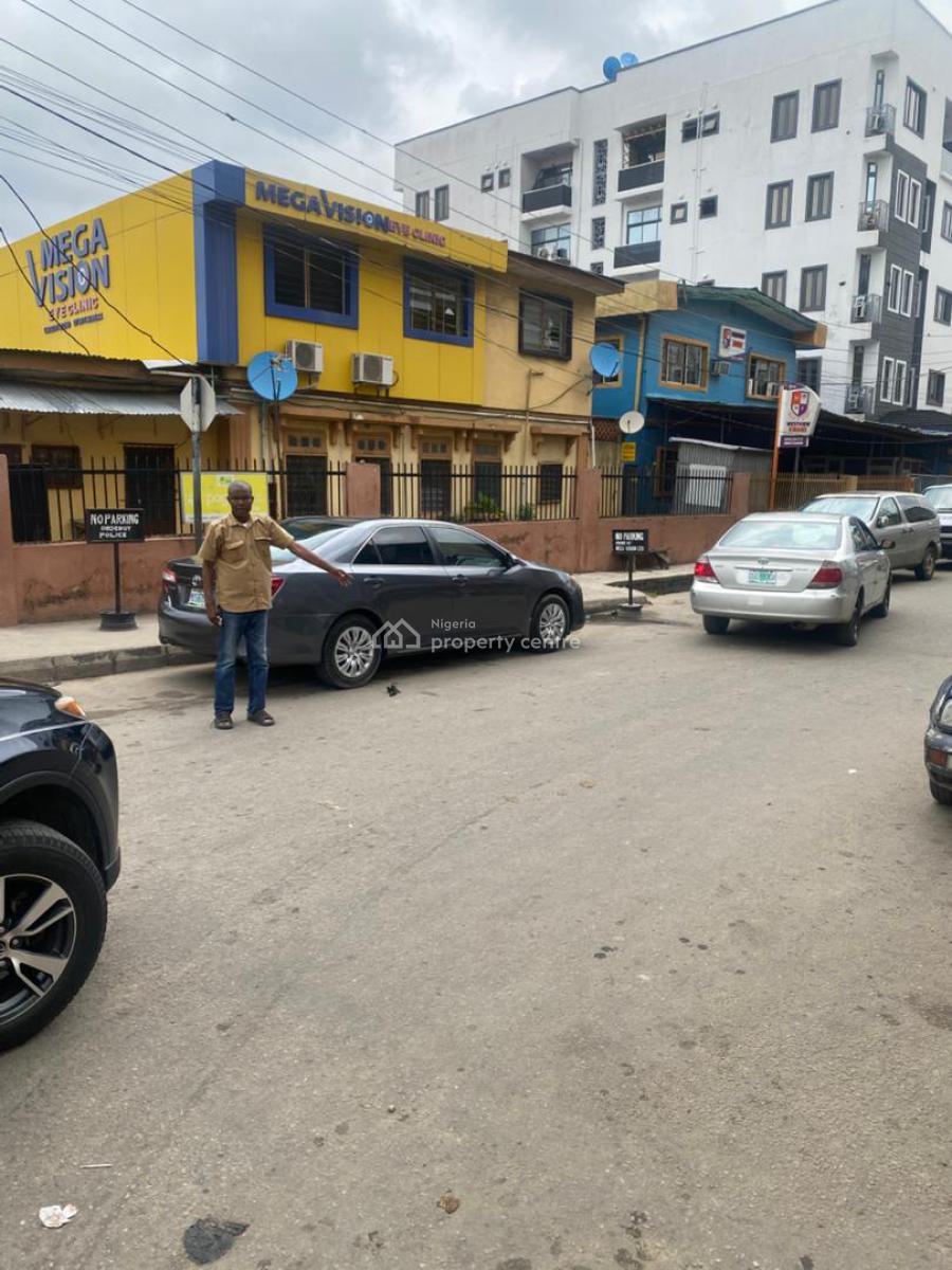 Decent 2 Block of Buildings on a Corner Piece Land, Yaba, Lagos, House for Sale