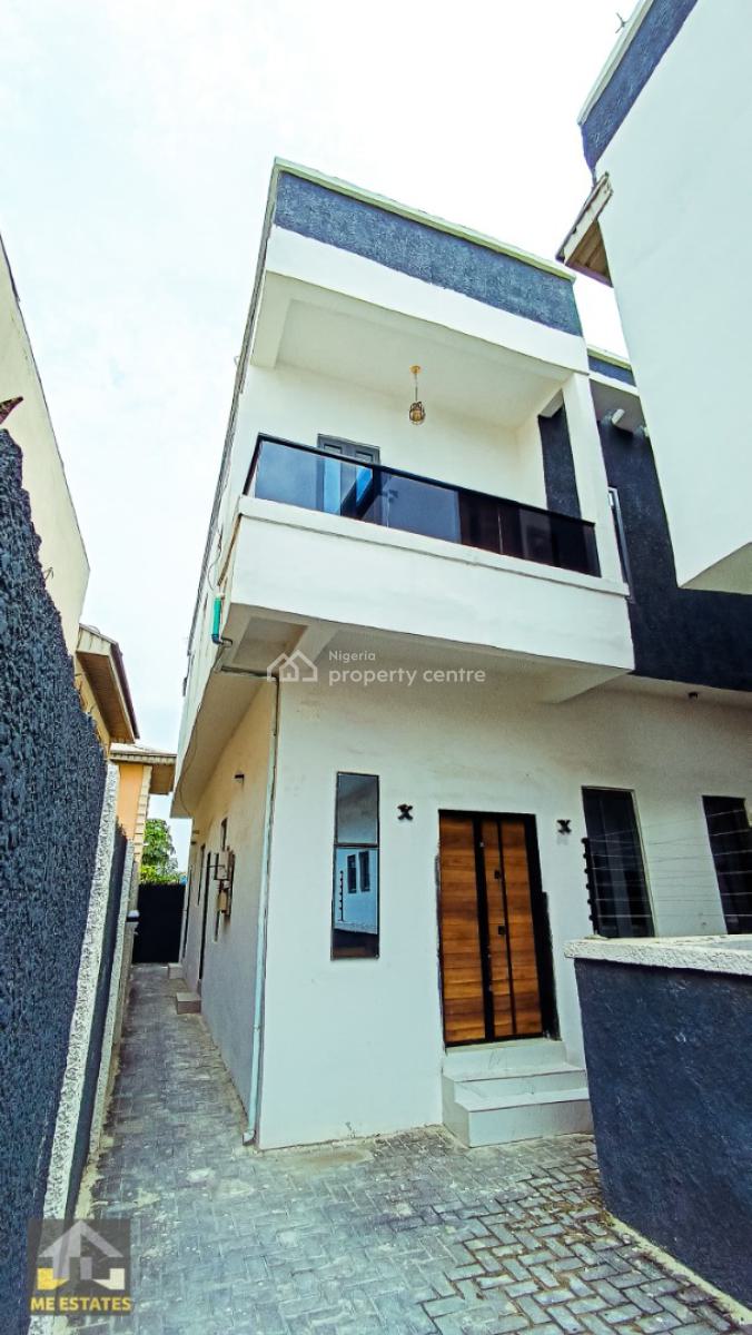 Stunning Brand New 4 Bedroom Fully Detached Duplex with Bq, Sangotedo, Ajah, Lagos, Detached Duplex for Sale