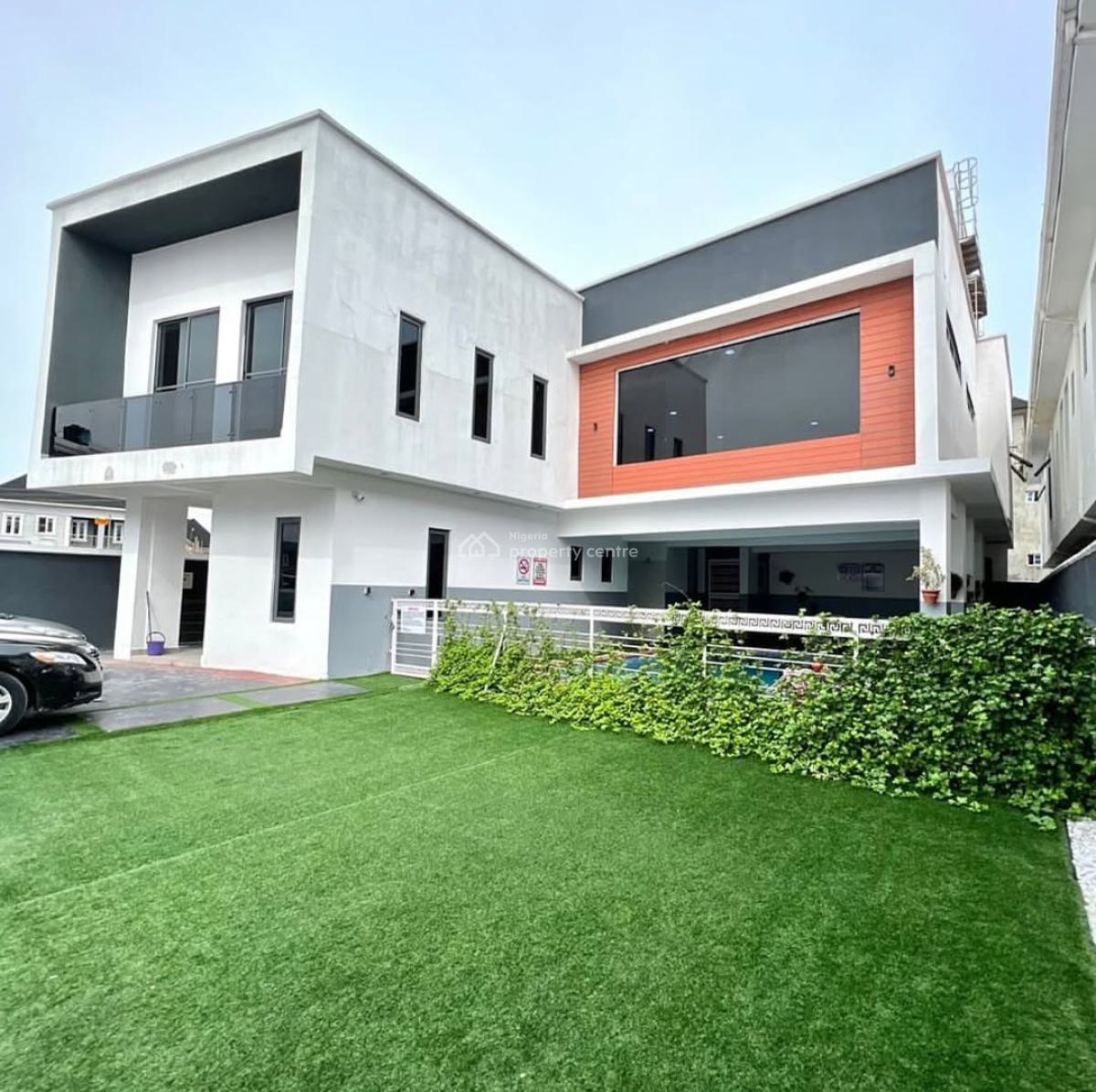 Luxury 4 Bedroom Terrace Duplex with Pool, Gym & Bq, Ologolo, Lekki, Lagos, Terraced Duplex for Sale