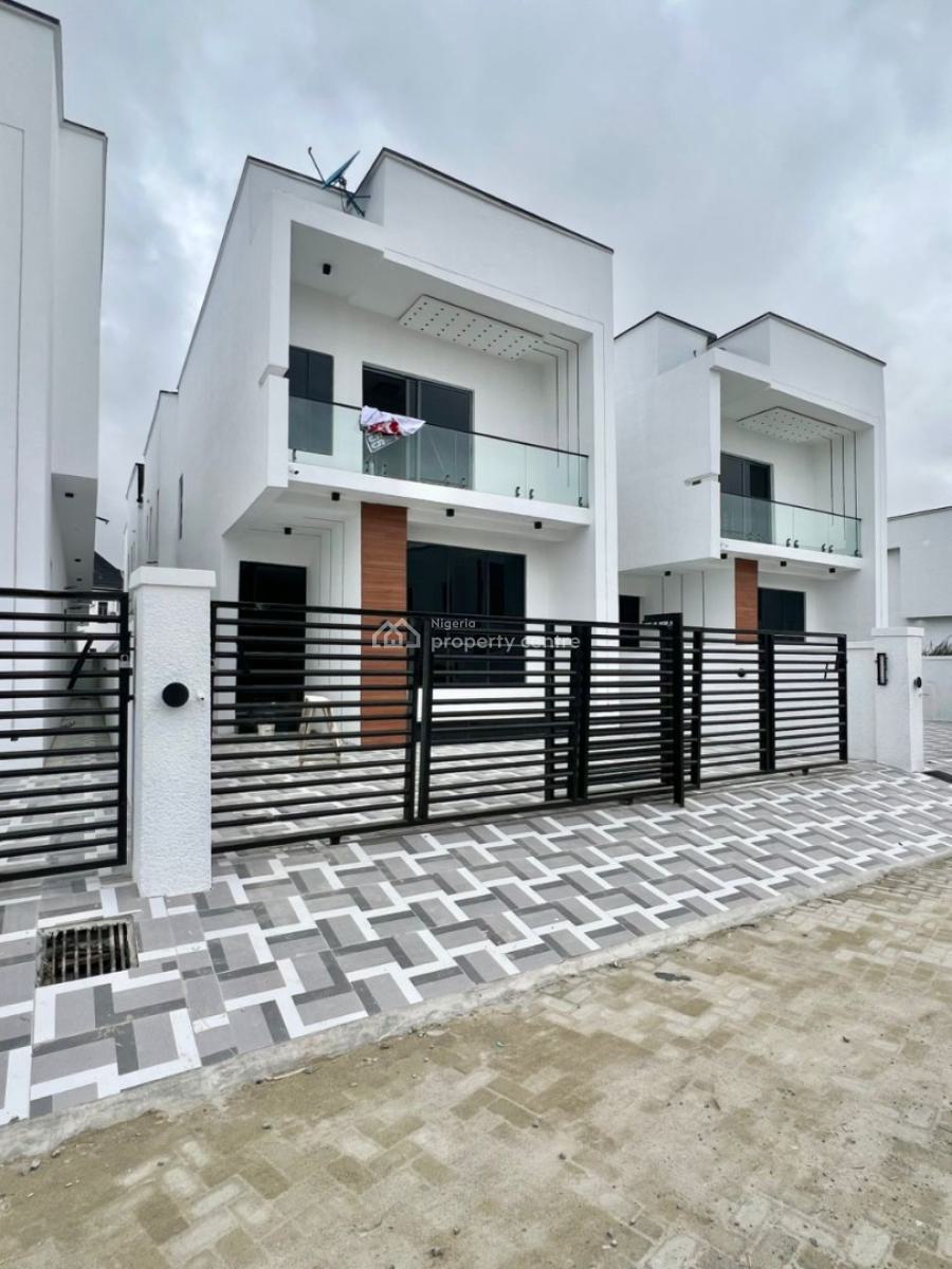 The Most Exquisite 4 Bedroom Detached Duplex with Bq, Ajah, Lekki, Lagos, Detached Duplex for Sale