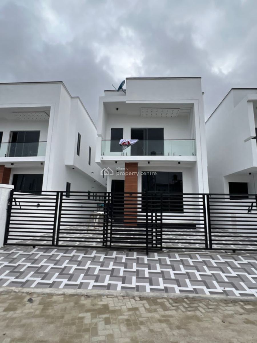 The Most Exquisite 4 Bedroom Detached Duplex with Bq, Ajah, Lekki, Lagos, Detached Duplex for Sale