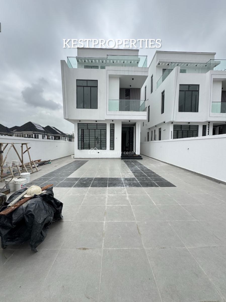 Spacious 5 Bedroom Fully Detached Duplex with Pool, Cinema, Bq, Lekki Phase 1, Lekki, Lagos, House for Sale