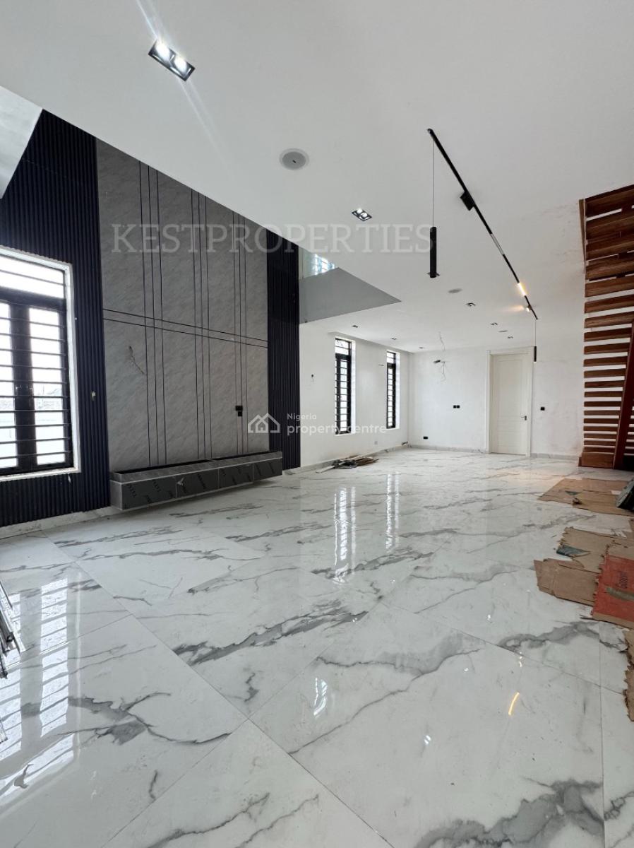 Spacious 5 Bedroom Fully Detached Duplex with Pool, Cinema, Bq, Lekki Phase 1, Lekki, Lagos, House for Sale