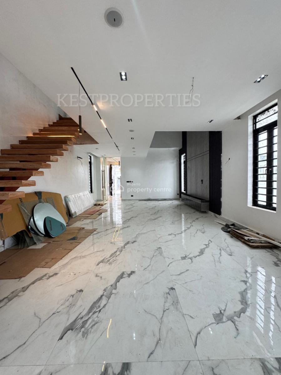 Spacious 5 Bedroom Fully Detached Duplex with Pool, Cinema, Bq, Lekki Phase 1, Lekki, Lagos, House for Sale