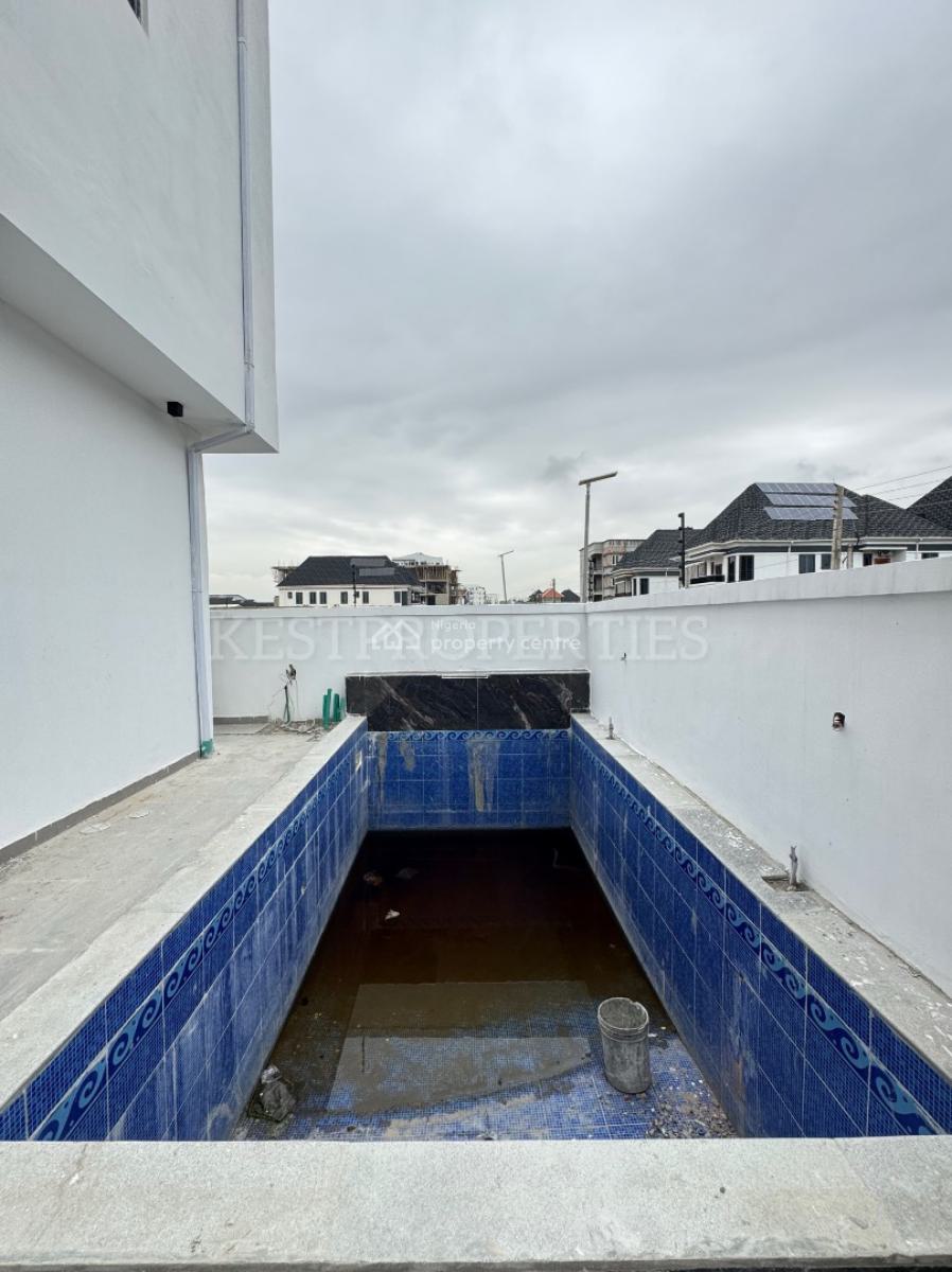 Spacious 5 Bedroom Fully Detached Duplex with Pool, Cinema, Bq, Lekki Phase 1, Lekki, Lagos, House for Sale