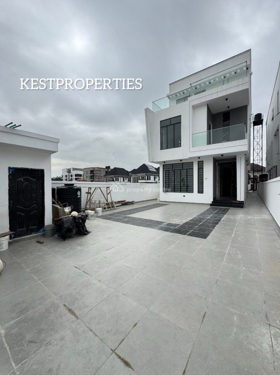 Spacious 5 Bedroom Fully Detached Duplex with Pool, Cinema, Bq, Lekki Phase 1, Lekki, Lagos, House for Sale