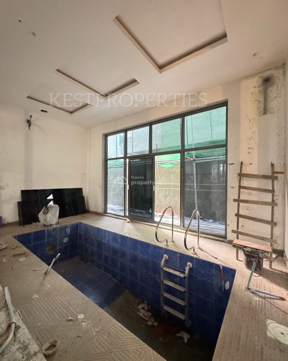 5 Bedroom Fully Detached with Pool, Home Office, Elevator, Cinema, Bq, Ikoyi, Lagos, House for Sale