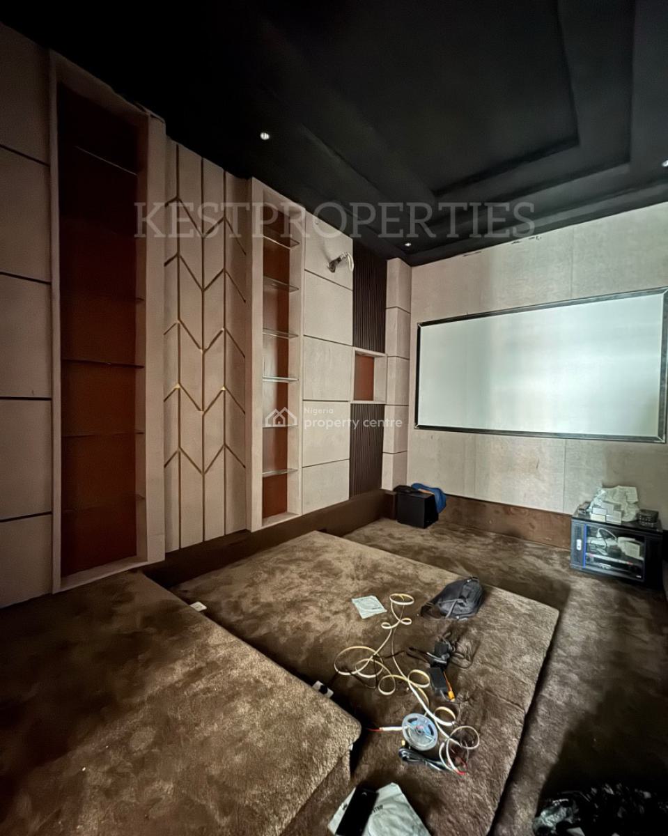 5 Bedroom Fully Detached with Pool, Home Office, Elevator, Cinema, Bq, Ikoyi, Lagos, House for Sale