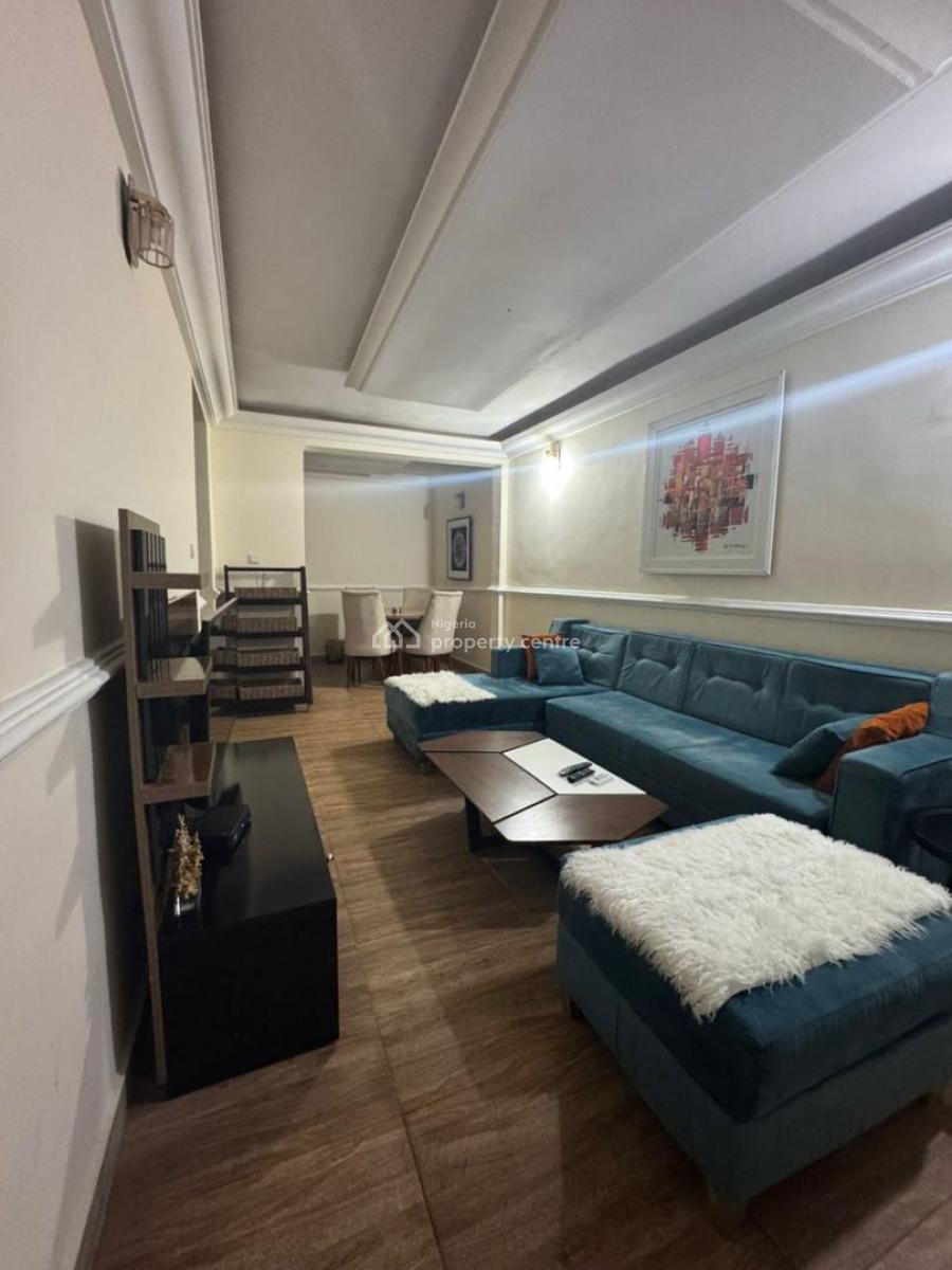 Furnished 2 Bedroom Apartment on The First Floor, Wuse 2, Abuja, Flat / Apartment for Rent
