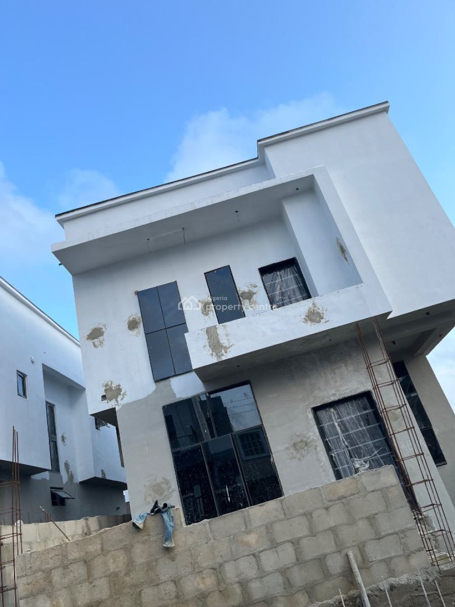 Newly Built Four Bedroom Fully Detached Duplex in an Estate, Spring Valley Estate, Alasia, Ajah, Lagos, Detached Duplex for Sale