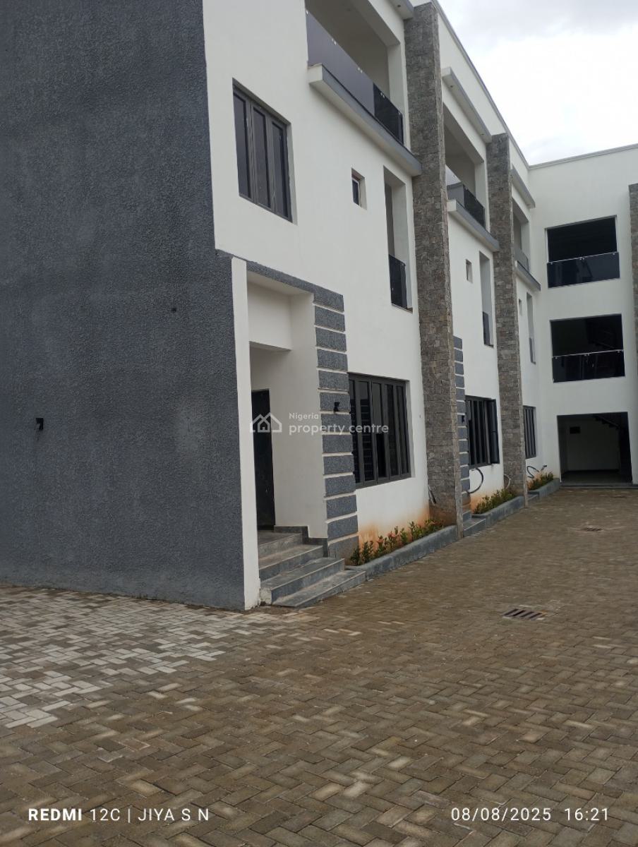Newly Built and Specious 4 Bedroom Terrace Duplex with Bq, By American International School, Durumi, Abuja, Terraced Duplex for Rent