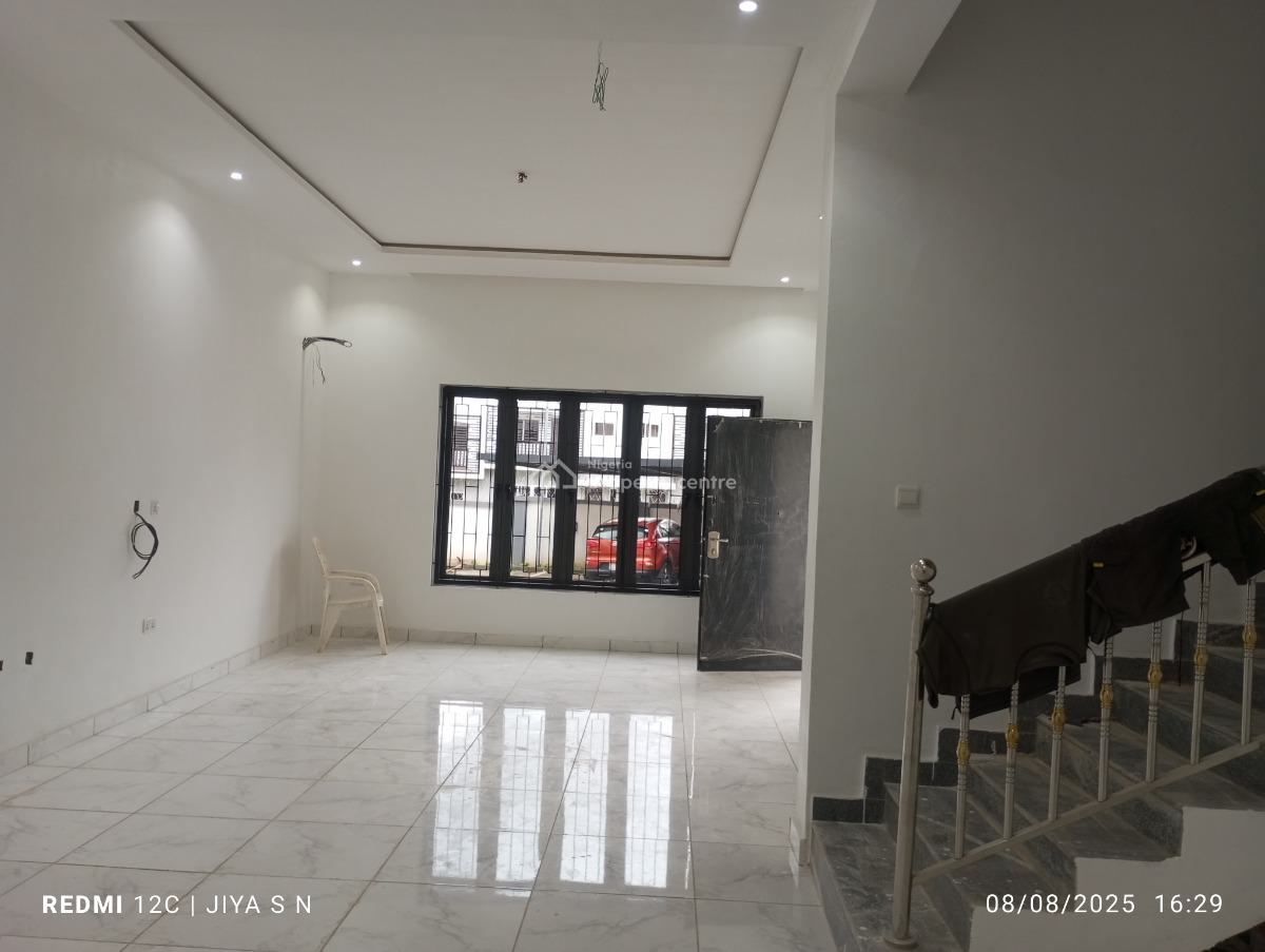 Newly Built and Specious 4 Bedroom Terrace Duplex with Bq, By American International School, Durumi, Abuja, Terraced Duplex for Rent