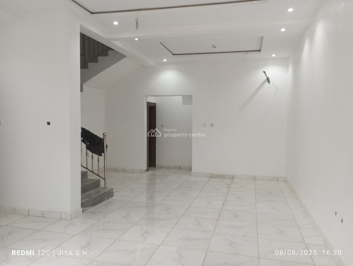 Newly Built and Specious 4 Bedroom Terrace Duplex with Bq, By American International School, Durumi, Abuja, Terraced Duplex for Rent