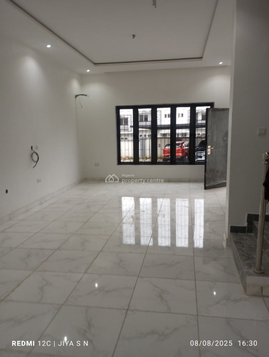 Newly Built and Specious 4 Bedroom Terrace Duplex with Bq, By American International School, Durumi, Abuja, Terraced Duplex for Rent
