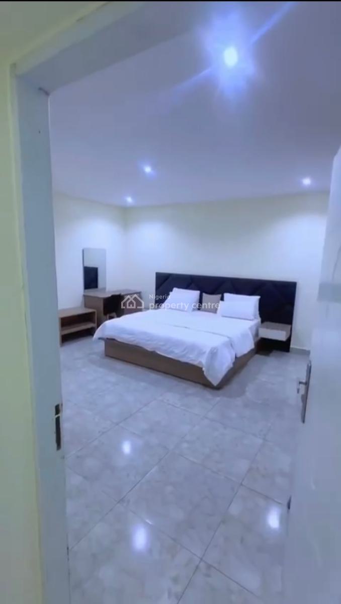 a Standard Fully Furnished and Serviced 1bedroom Apartment/flat, Asokoro District, Abuja, Mini Flat (room and Parlour) for Rent