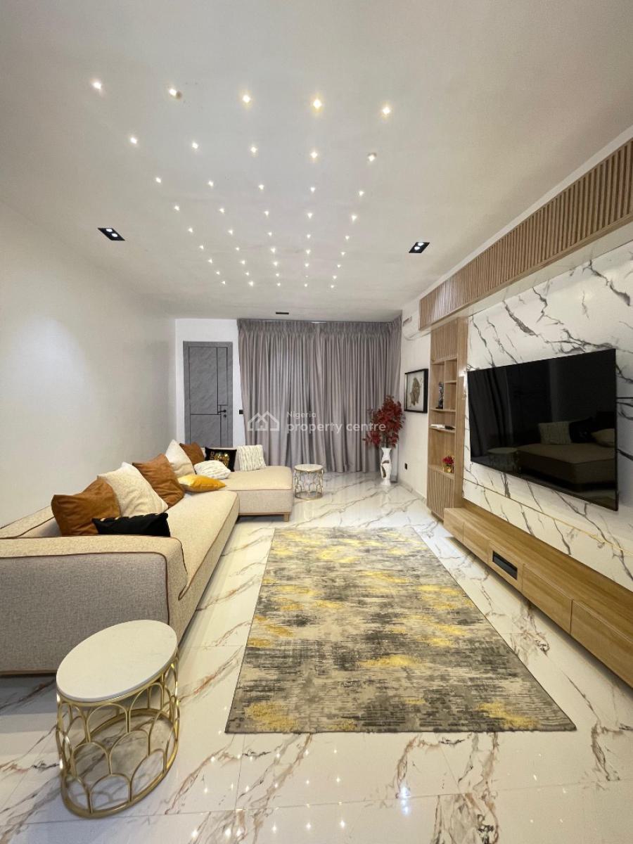 Fully Furnished 2 Bedroom Apartment with 24 Hours Good Water, Equipped Gym, Lekki Phase 1, Lekki, Lagos, Flat / Apartment for Sale