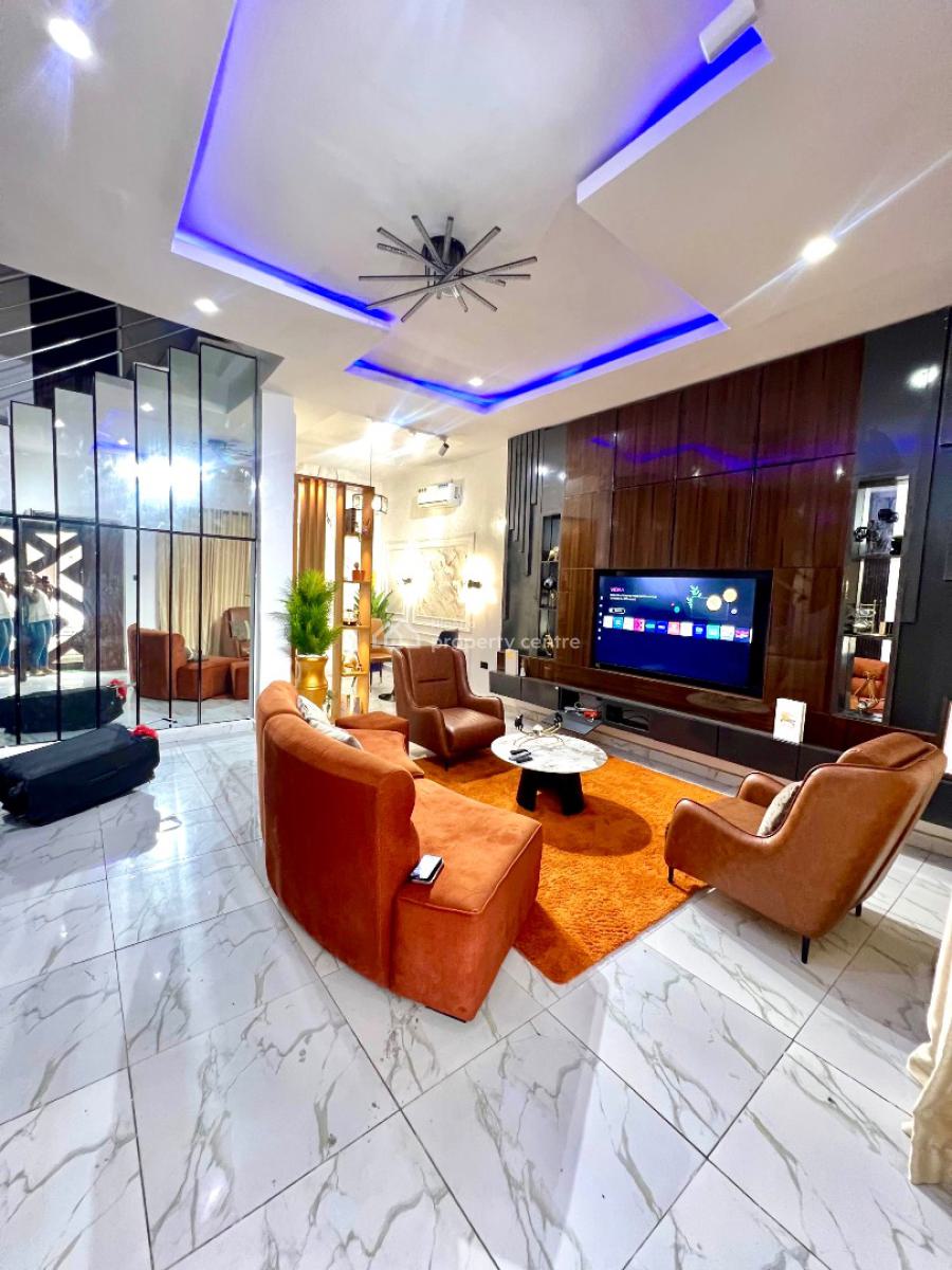 Furnished 4 Bedrooms Terraced Duplex with Bq, Ikate, Lekki, Lagos, Terraced Duplex for Rent