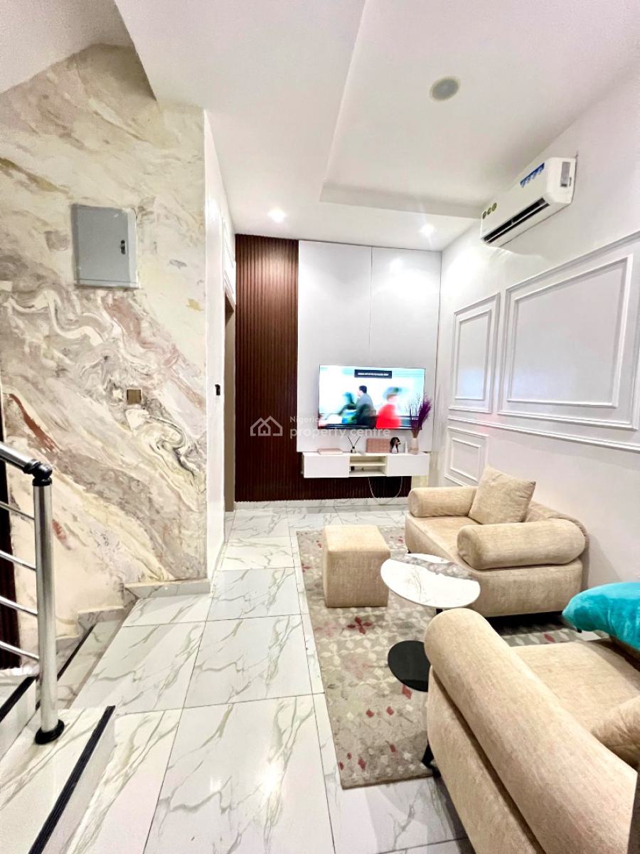 Furnished 4 Bedrooms Terraced Duplex with Bq, Ikate, Lekki, Lagos, Terraced Duplex for Rent