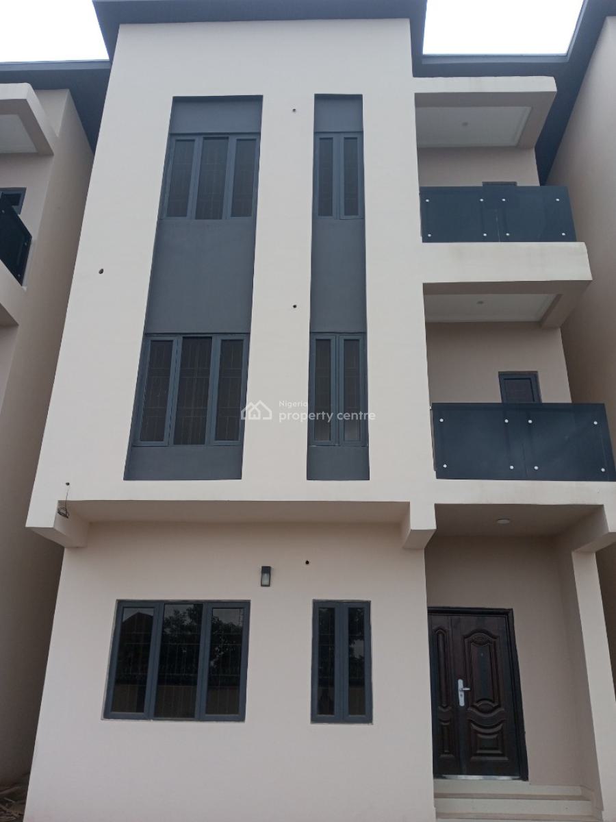Gaduwa 4bedroom Duplex with Bq Available for Buyer, Near Gaat School, Gaduwa, Abuja, Terraced Duplex for Sale