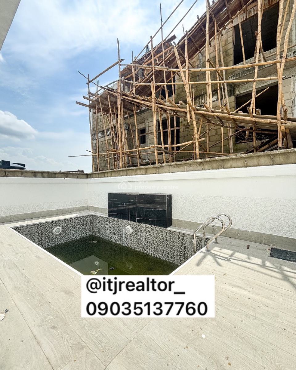 Lovely 5 Bedroom Detached Duplex with Swimming Pool and Bq, Osapa London, Osapa, Lekki, Lagos, Detached Duplex for Sale