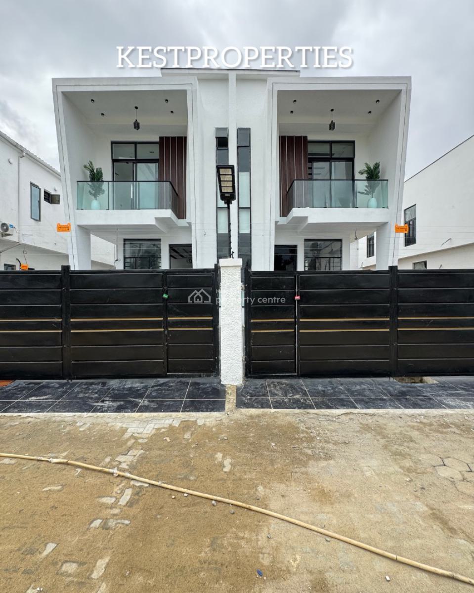 4 Bedroom Semi Detached Duplex, Ikota, Lekki, Lagos, House for Sale