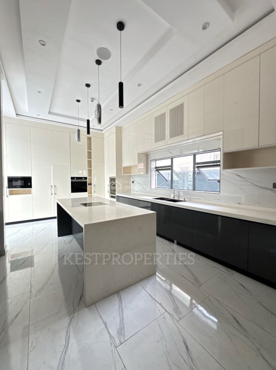 5 Bedroom Fully Detached Duplex with Pool, Cinema, Study, Ikate, Lekki, Lagos, Detached Duplex for Sale