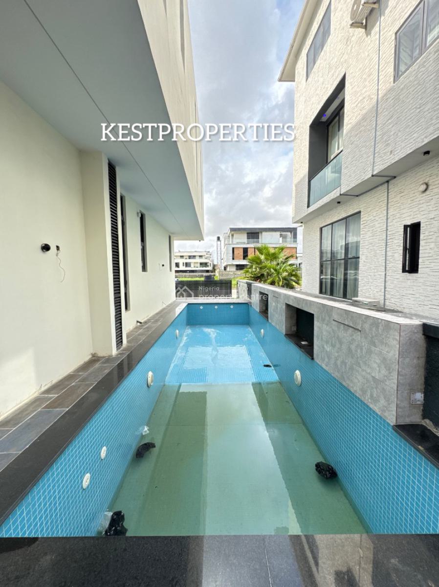 5 Bedroom Fully Detached Duplex with Pool, Cinema, Study, Ikate, Lekki, Lagos, Detached Duplex for Sale