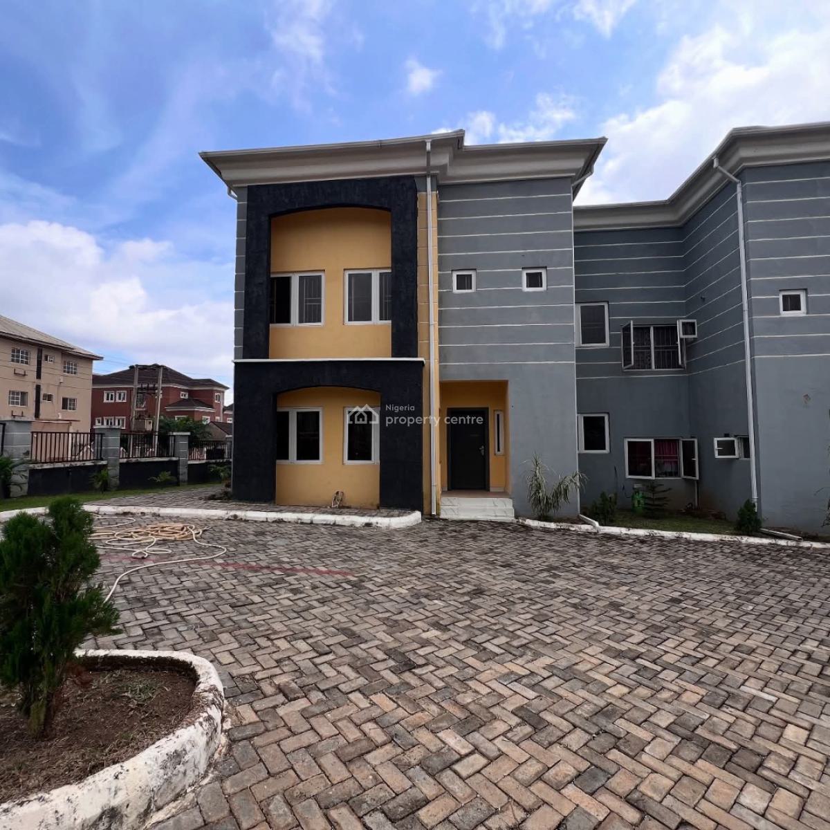 Newly Built 4bedroom with Bq, By American International School, Durumi, Abuja, Terraced Duplex for Sale